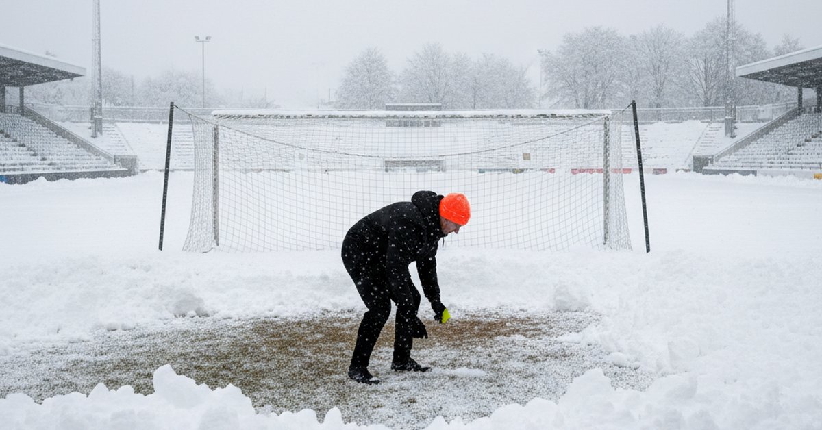 Odwołany mecz Jagiellonii Białystok z GKS Katowice: Warunki atmosferyczne pokrzyżowały plany