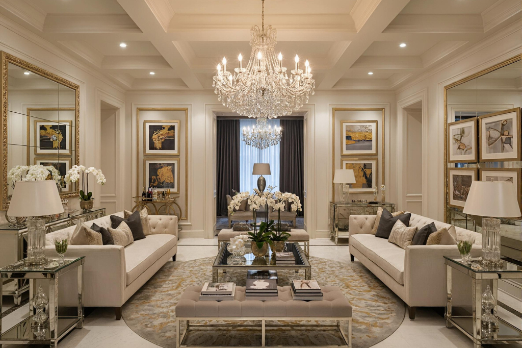 Inspiracja - modny włącznik światła w stylu glamour