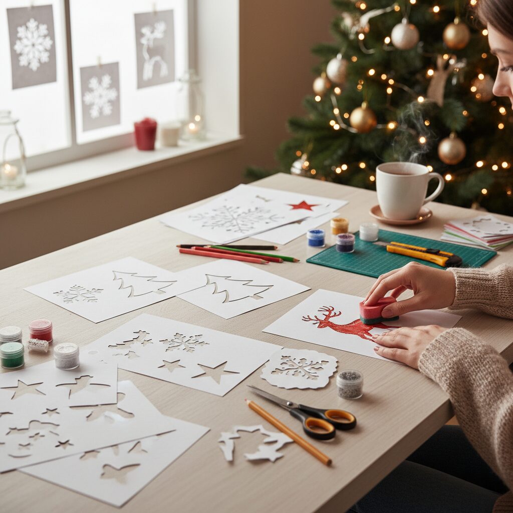 Jak wykorzystać szablony świąteczne do druku w dekoracji?